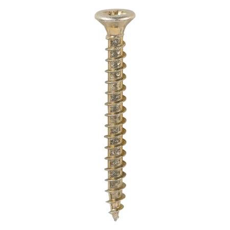 Timco Solo Woodscrew PZ2 CSK ZYP 5.0 x 25mm 200 PCS